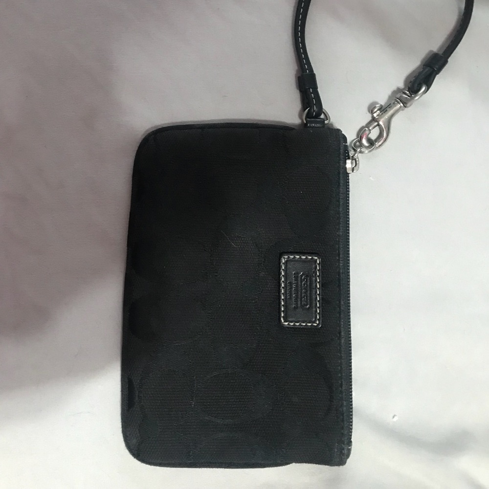Coach wristlet-Black